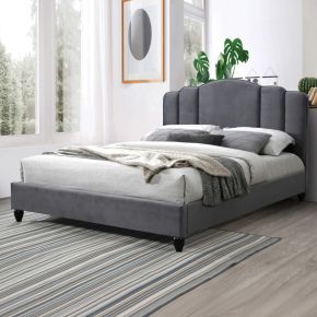 ACME 28967EK Giada - Eastern King Bed - Charcoal Fabric