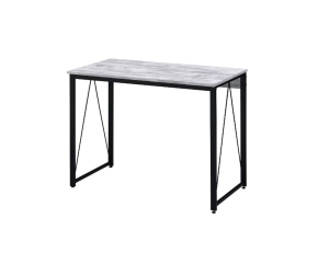 ACME 92604 Zaidin - Writing Desk - Antique White & Black Finish