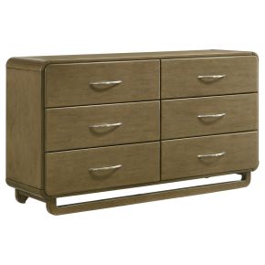 Coaster Fine Furniture 224273 Amsbury - 6-Drawer Dresser Cabinet - Nutmeg