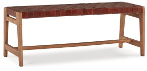 Signature Design by Ashley® A3000682 Lemmund - Natural / Brown - Accent Bench