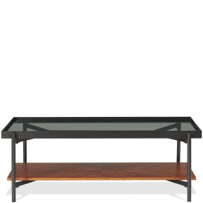 Riverside Furniture 31502 Lennox - Rectangular Coffee Table - Rosewood
