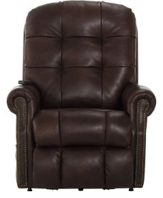 Jackson Furniture Industries 4891-1283/19-3083/19 Jackson Furniture Industries 4891-1283/19-3083/19 Madison - Power Lift Lay Flat Recliner With Heat & Massage (Italian Leather) - Walnut
