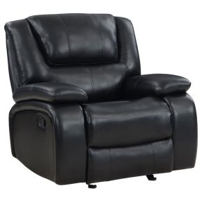 Coaster Fine Furniture 610246 Camila - Upholstered Glider Recliner Chair - Black