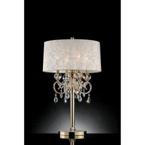 Furniture of America L9155T Deborah - Table Lamp - Gold