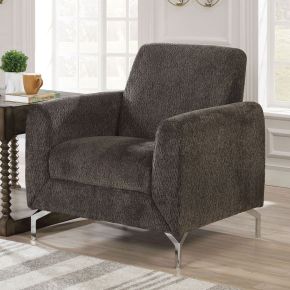 Furniture of America CM6088DG-CH Lauritz - Chair - Dark Gray