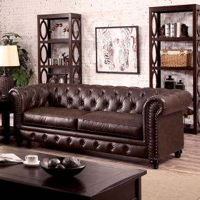 Furniture of America CM6269BR-SF-VN Stanford - Sofa - Brown