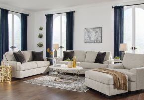 Ashley Furniture 33104/38/35/20/14 Ashley Furniture 33104/38/35/20/14 Vayda - 4 Pc. - Sofa, Loveseat, Chair, Ottoman - Pebble