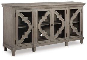 Signature Design by Ashley® A4000037 Fossil Ridge - Accent Cabinet - Gray
