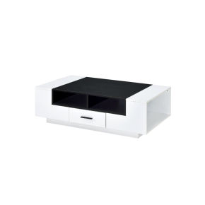 ACME 83135 Armour - Coffee Table - White & Black