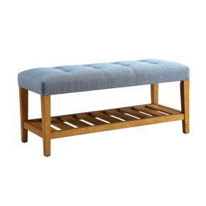 ACME 96684 Charla - Bench - Blue & Oak