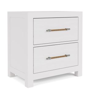 Riverside Furniture 30768 Rosalie - 2 Drawer Nightstand - White