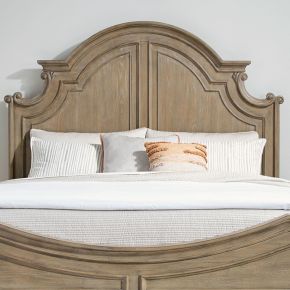 Liberty Furniture 244N-BR13 Magnolia Manor - Queen Panel Headboard - Brown