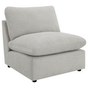 Coaster Fine Furniture 609560AC Collins - Modular Power Reclining Sectional Armless Chair - Gray