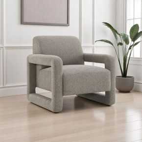 ACME LV05382 Glenda - Accent Chair - Gray Chenille