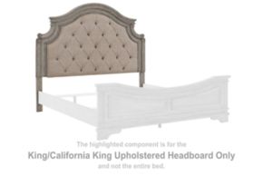 Signature Design by Ashley® B751-58 Lodenbay - King/Cal King UPH Headboard - Antique Gray
