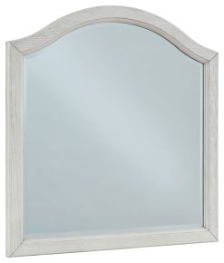 Signature Design by Ashley® B742-26 Robbinsdale - Bedroom Mirror - Youth - Antique White