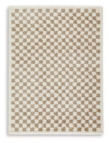 Signature Design by Ashley® R407342 Karamen - 5' x 7' Rug - Taupe / Ivory