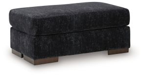 Benchcraft® 8040414 Whitmore Manor - Ottoman - Black Pearl