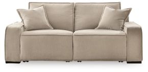 Benchcraft® 87003S1 Carceri - 2-Piece Power Reclining Sectional Loveseat - Cashmere