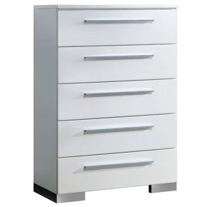Furniture of America CM7201C Clementine - Chest - Glossy White