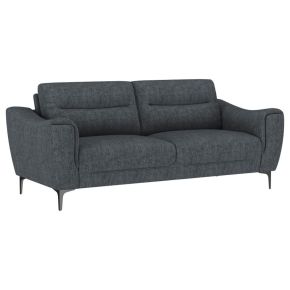 Coaster Fine Furniture 509281 Nolan - Upholstered Sloped Track Arm Sofa - Charcoal