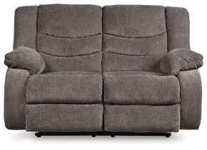 Signature Design by Ashley® 9860686 Tulen - Reclining Loveseat - Gray