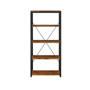 ACME 92912 Jurgen - Bookshelf - Oak & Black