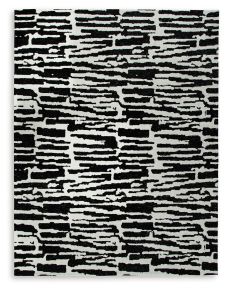 Signature Design by Ashley® R406761 Bramshaw - Black / Ivory - Large Rug