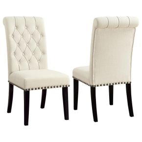CoasterEveryday 190162 Alana - Fabric Upholstered Dining Side Chair (Set of 2) - Beige
