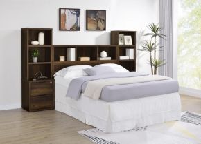 Coaster Fine Furniture 315881Q-SET Westpark - 3 Piece Queen Bedroom Set Bookcase Headboard - Pine