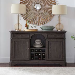 Liberty Furniture 207-WB6438 Grant Park - Wine Buffet - Brown