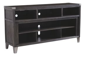 Ashley Furniture W901-68 Todoe - LG TV Stand w/Fireplace Option - Gray