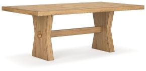 Ashley Furniture D841-45 Galliden - Rectangular Dining Room Table - Light Brown