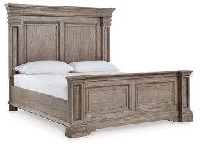 Signature Design by Ashley® B916B4 Blairhurst - Light Grayish Brown - King Panel Bed