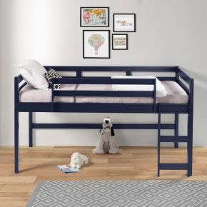 ACME 38260 Lara - Twin Loft Bed - Navy Blue Finish