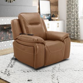 Liberty Furniture 7018BU-13P Callihan - Swivel Glider Recliner P3 - Brown