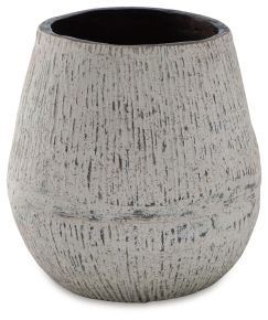 Ashley Furniture A2000635 Ashley Furniture A2000635 Claymount - Vase - 9" - Distressed Brown