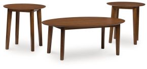 Ashley Furniture T155-13 Gordonay - Occasional Table Set (Set of 3) - Brown