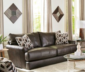Jackson 248203-1273/89-3073/89 Prato - Leather Sofa - Chocolate