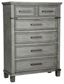 Signature Design by Ashley® B772-46 Russelyn - Gray - Five Drawer Chest