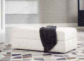 Signature Design by Ashley® 3140308 Karinne - Linen - Oversized Accent Ottoman