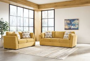 Signature Design by Ashley® 67506/38/35 Keerwick - Sunflower - 2 Pc. - Sofa, Loveseat