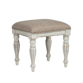 Liberty Furniture 244-BR99 Magnolia Manor - Vanity Stool - White