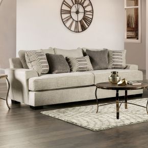 Furniture of America SM1219-SF Holborn - Sofa - Beige