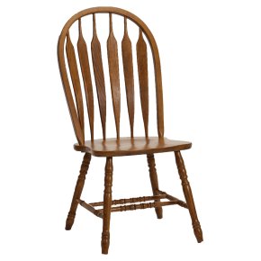 Intercon CO-CH-247SH-BRU-SU Classic Oak - Arrow Chair - Burnished Rustic
