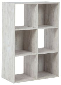 Ashley Furniture EA1811-3X2 Ashley Furniture EA1811-3X2 Paxberry - Six Cube Organizer - Whitewash