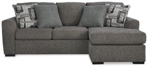 Signature Design by Ashley® 5240418 Gardiner - Pewter - Sofa Chaise