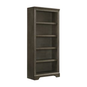 Intercon SM-HO-7232B-GRY-C San Mateo - 72" Bunching Bookcase - Gray