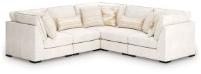 Benchcraft® 48002S1 Benchcraft® 48002S1 Donelson Creek - 5-Piece Sectional - Vanilla