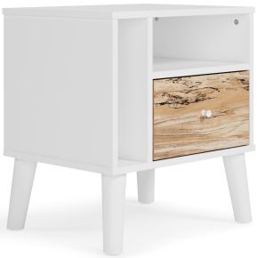 Signature Design by Ashley® EB1221-291 Piperton - Brown / White - One Drawer Night Stand